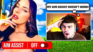 MY GIRLFRIEND TURNED OFF MY AIM ASSIST…