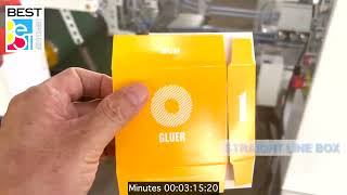 Best Graphics SCM SQ 1100 Folder Gluer 4 Job Changeovers In Less Than 10 Minutes