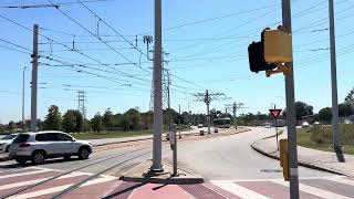 Houston METRORail Bypass, Part 60 at the University of Houston (METRORail Purple Line)