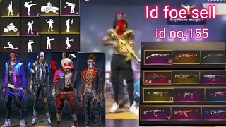 FREE FIRE ID SELL BD||ID NO.155|| FREE FIRE BEST ACCOUNT SELL LOW PRICE TODAY|| OP COLLECTION||