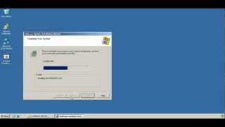 MS Windows Server 2003 Enterprise Edition Service Pack 2 installation