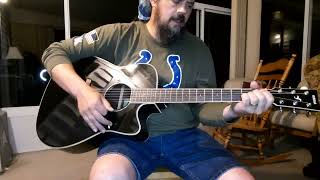 Bad Moon Rising by CCR acoustic guitar lesson
