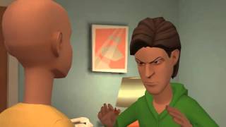 Caillou gets grounded for nothing