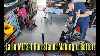 S3 E34 - DAY 722 PT I - Modifying a Larin METS-1 Run Stand for use with a Ford Mustang V8 289 Engine