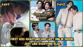 First Suddenly Kissed Khaotung, And His Reaction Was EVERYTHING/Khaotung returned a kiss after LOL!?