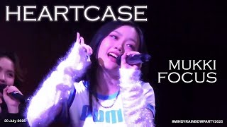20250720 | HEARTCASE - #MukkiMindy Focus at #MINDYRAINBOWPARTY2025