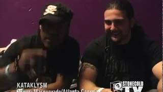 KATAKLSYM live and Interview w/Maurizio Lacono. Host: BONZ of Stuck Mojo
