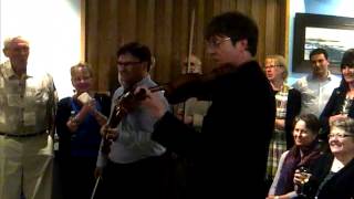 Don Davies and Cam Wilson play Orange Blossom Special fiddle duet