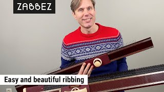 How to use the Knittax ribber attachment / knitting machine
