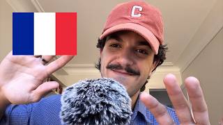 ASMR in French 🇫🇷 (close whispers & fluffy mic)