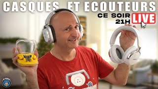 LIVE SPECIAL "CASQUES ET ÉCOUTEURS 2025" ! (du 27 nov 2025)