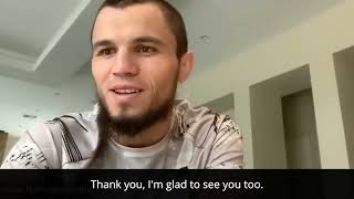 "Let's Wrestle” – Umar Nurmagomedov sends a message to bantamweight division.