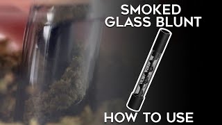 Twist Glass Blunt by White Rhino | Dry Herb Glass Blunt
