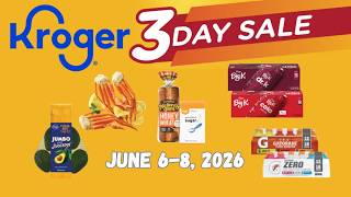 *SODA & GATORADE* Kroger 3 DAY SALE for 6/6-6/8 | + Comments & Match-Up Deals