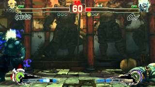 super street fighter IV arcade edition oni akuma vs gouken