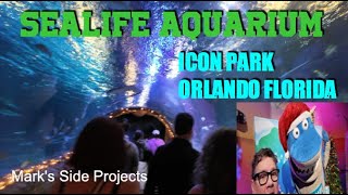 Other Places to Visit in Orlando:  SeaLife Aquarium Icon Park