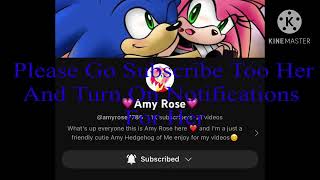 Special Birthday Shout Out Too My Girlfriend 💗Amy Rose💗 Link In The Description