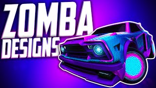 Best ZOMBA Car Designs In Rocket League! 😍