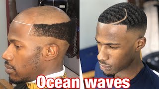 😱 How to cut the Nas (Manweave) with Ocean waves hit me up at (256)226-2773