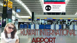 KUWAIT INTERNATIONAL AIRPORT/SAMAHAN NYO KO SA AKING PAGLALAKBAY|LEANNE VLOGS