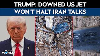US Iran Latest News | "We're In War": Trump Says Downing Of US Aircraft Won't Affect Iran Talks