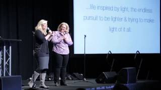 Tracey and Dee - Photographers Ignite - What the Bleep?