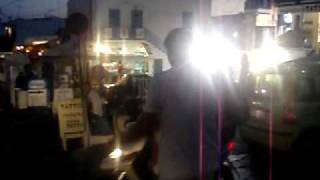 mykonos greek lover - kamaki and the girls run really fast -very funny