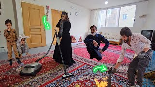Moments of Love and Effort: Life in the Hands of Hamida and Abol 👨‍👩‍👧‍👦💥