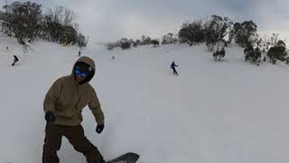 MT HOTHAM - AUSTRALIA - UPPER BROCKHOFF 2 BLUE SNAKE 2 SNAKE GULLY 2 SWINDLERS TRAIL - 360 VR