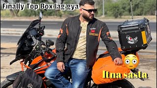 Finally Top Box lag gya 😍 ab to long ride karni padegi | Explore n More