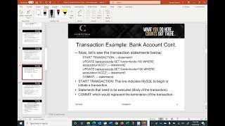 Week-3 Lecture MySQL Transaction and Indexes
