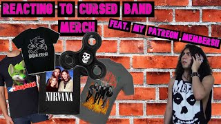 Reacting To Cursed Rock/Metal Band Shirts & Merch Feat. My Patreon Members!!
