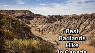 Horseshoe Canyon Badlands Hike In #drumheller #alberta #canada