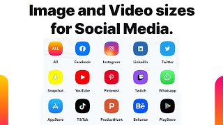 image and video sizes for all social media | Photoshop & Illustrator #socialmedia #graphicdesign