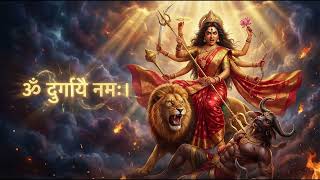 ॐ दुर्गायै नमः। | 10 Hour Chanting | Durga Mantra for Protection & शक्ति | Non Stop Jaap