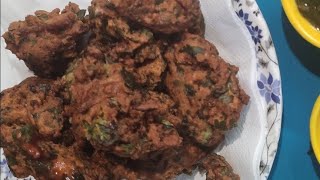 Palak Pokadi🤤#palakrecipe#healthy#short#youtubeshorts#palak🥬#pakodarecipe😋#onion#therandomfilmer📸