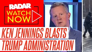 'Jeopardy!' Host Ken Jennings Torches Trump Administration After Deadly ICE Shooting  - and Reveals