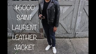 WHY I SOLD MY SAINT LAURENT L17 LEATHER JACKET FOR THE L01 | Ariel Rosado