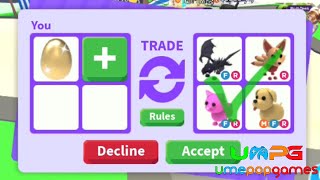 What People Will Trade for a Golden Egg | Roblox Adopt Me