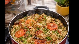 Malai Chicken Tikka Pulao | sabki tarah nahin aap bnao Tikka Pulao | Smoky & Juicy 