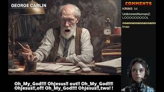 George Carlin on Twitch: "Oh my good!!!" #ai #parody #twtich