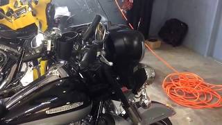 Harley Davidson custom Rockford fosgate audio installation by Mobile Concepts.  #HarleyDavidson