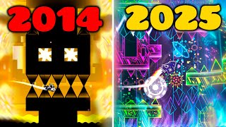 Every TOP 1 ILL - EVOLUTION of (Impossible Levels List) - Geometry Dash 2.2