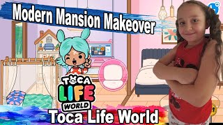 Toca Boca Modern Mansion Makeover | Toca Life World