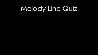 Melody Line Quiz