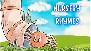 Nursery Rhymes|The Itsy Bitsy Spider, Humpty Dumpty & more…