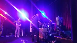 Chris, Fenn and George at Memo Music Hall, March 2018