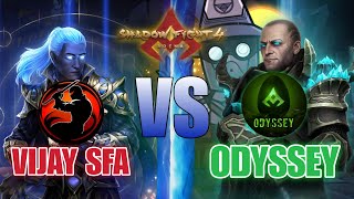 ⚔️ Shadow Fight 4 Arena best fight begins now, VIJAY SFA VS THE ODYSSEY GAMING! 🔥