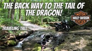We rode our Harley-Davidson Pan America's off-road to get to the Dragon!