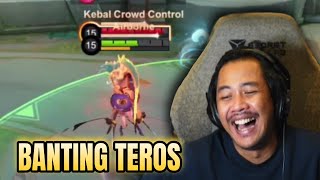 TERUS AJA DAH LEMPAR GUE SAMPE KELANGIT 😂 KALEA APA INI WOII - Mobile Legends